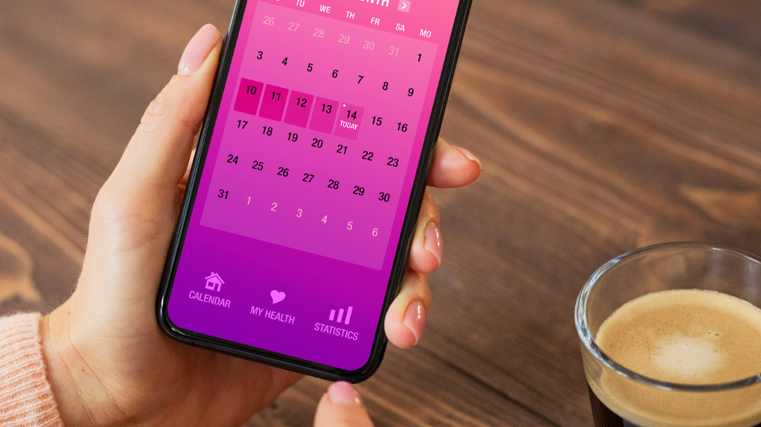 app för att tracka menscykeln