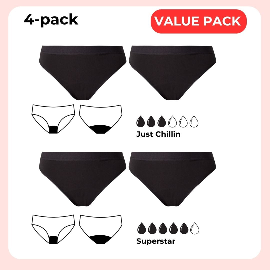 Menstrosor Superpack - 4st