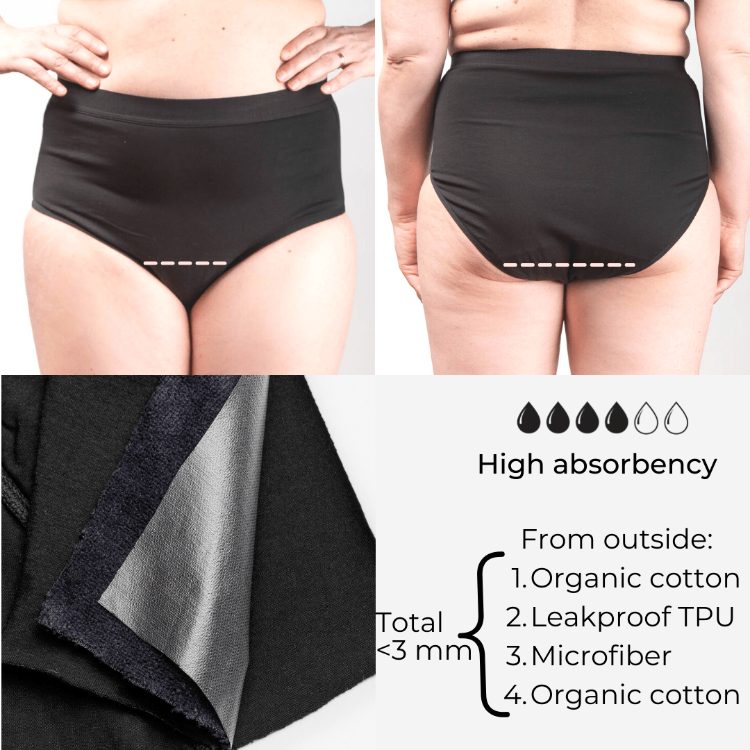 Menstrosa med skydd i grenen