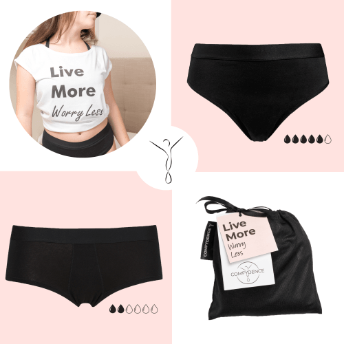 Fem vanliga frågor om menstrosan - Comfydence 