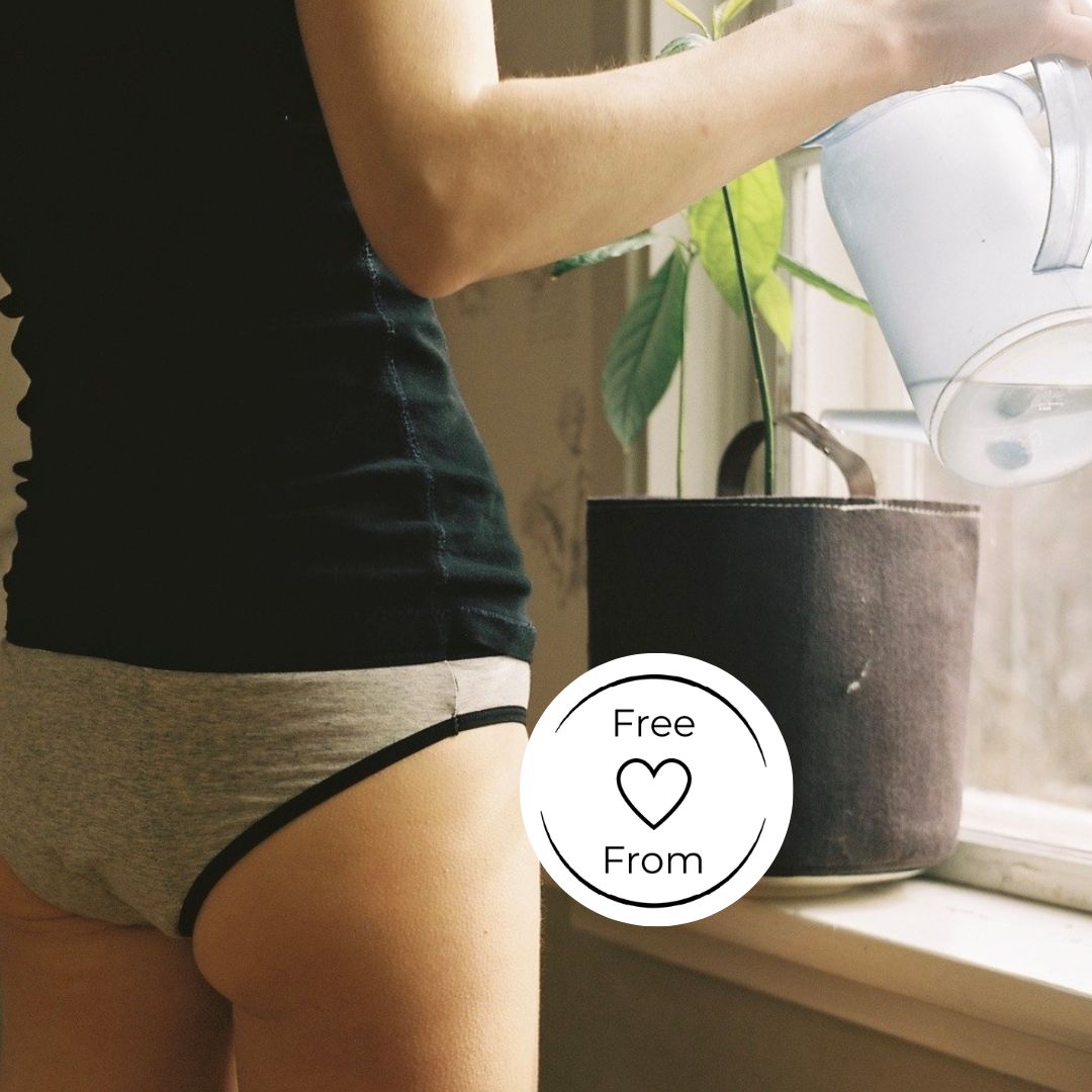 Inga biocider/PFAS i Comfydence menstrosor