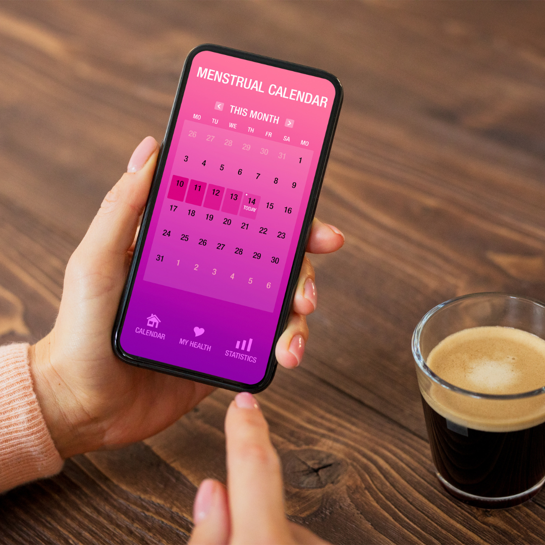app för att tracka menscykeln