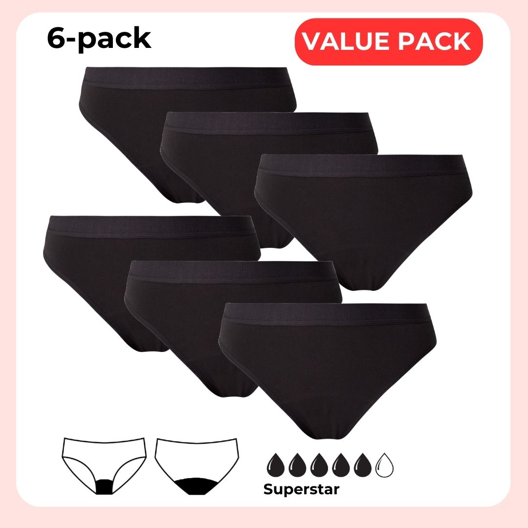 Superstar menstrosa 6-pack